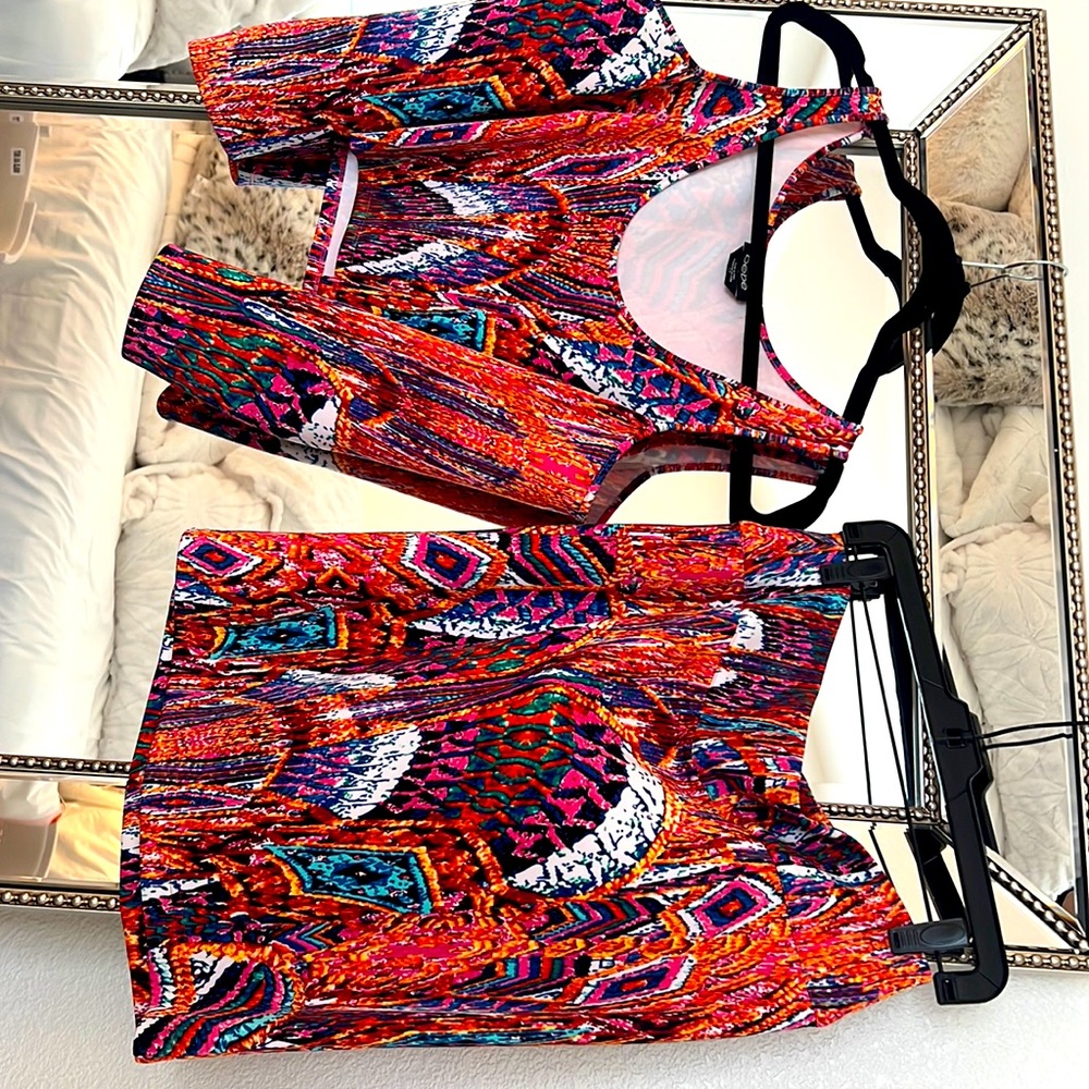Bebe top and bottom